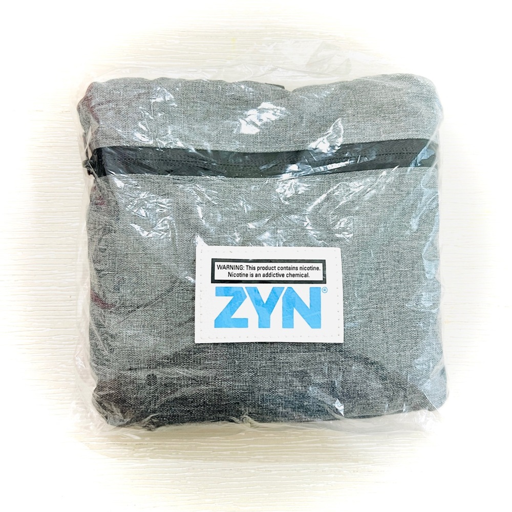 ZYN grey packable smash backpack